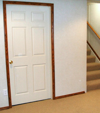 Basement Ceiling Tiles installed in a Illinois & Missouri refinished basement