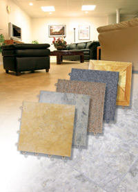 Basement Flooring in a home in Decatur, Illinois & Missouri