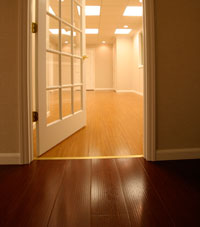 Basement Wood Flooring installed in Belleville, Illinois & Missouri