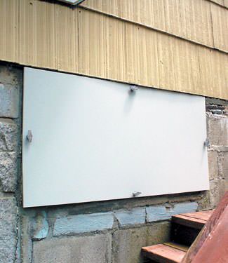 Airtight crawl space doors in Carbondale
