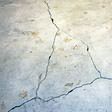 foundation heaving cracks in a slab floor in Decatur