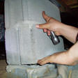 a failing crawl space support in Springfield