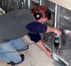 Installing Metal Studs Drywall Repair