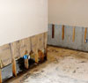Removed Wet Drywall
