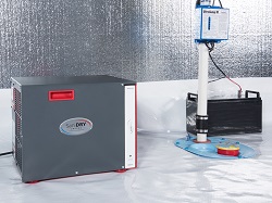 crawl space dehumidifier installed