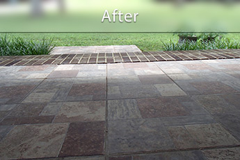 Raising a sinking porch with PolyLevel® in Florissant