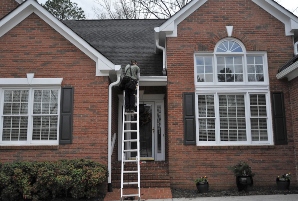Gutter installation in Decatur